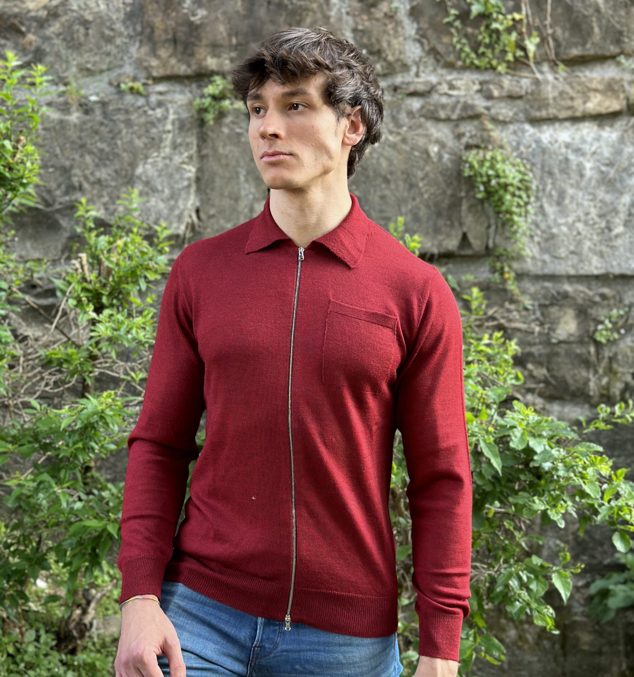 maglione perfetto con zip